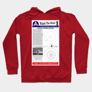 Civil Defence Poster - The Day the Earth Stood Still Hoodie